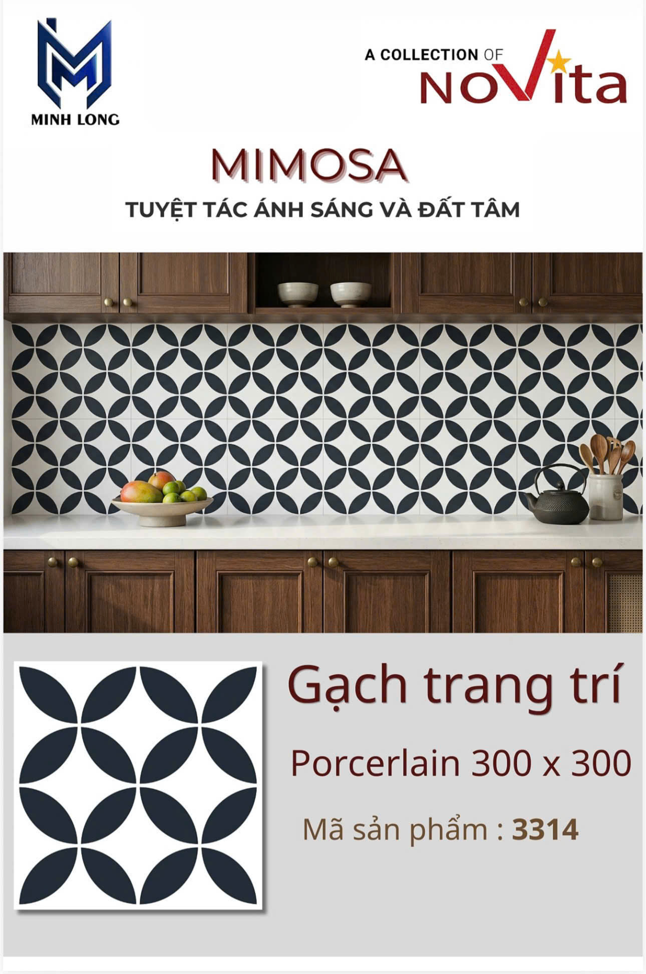 Gạch ốp lát tổng hợp 300X300
